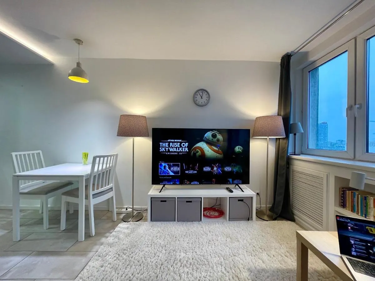 Apartmán Palace 3 Wifi 65'Tv Netflix Hbo Disney Applettv Varšava